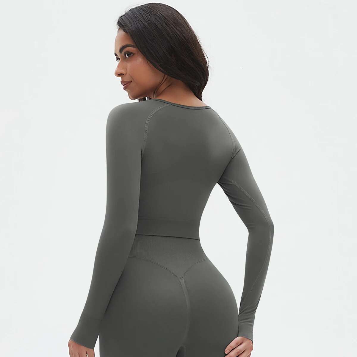 Gym Workout Training Fiess Top Windproof Running Suit Breathable Quick Drying Sports Yoga Clothing