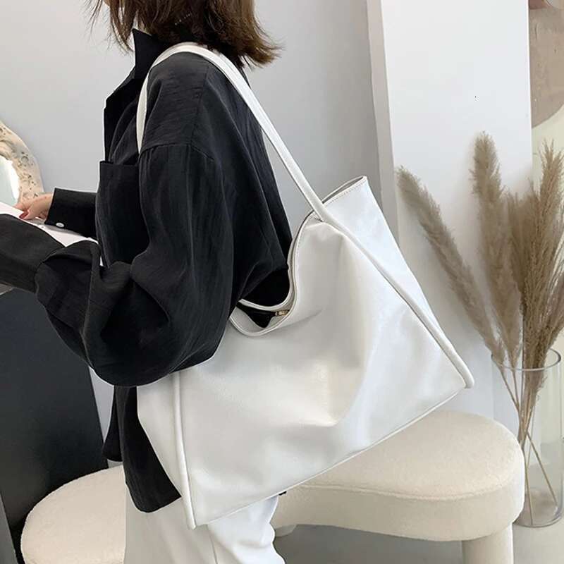 Fashion Large Capacity Shoulder High Quality Solid Color Casual Vacation Women Shopping Bags Bags For Women