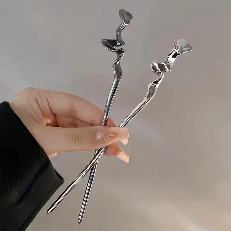 Chinese Style Hair Sticks Vintage Chopstick Hairpin Clip Pin Headwear Wedding Headdress Jewelry Accessories 241228