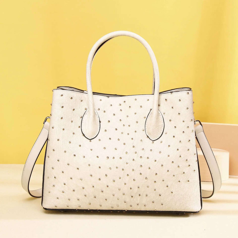 2024 New Fashion Ostrich Pattern Women Handbag European Designer Silica Gel Shoulder Bags Female Girl Brand Crossbody Bag