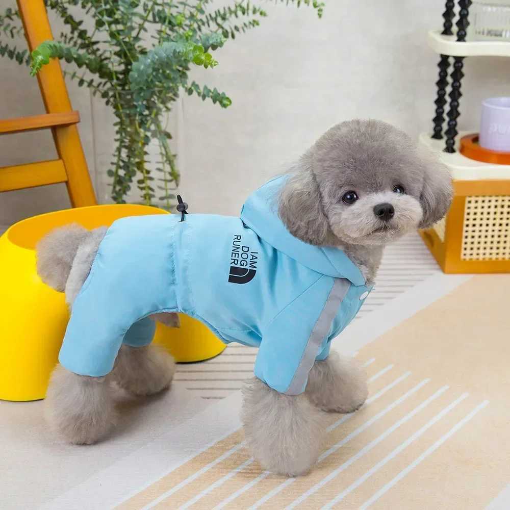 Thicken Warm Dog Jumpsuit Winter Small Dog Clothes for Chihuahua Coat Waterproof Hoodie Puppy Overalls Poodle Jacket Pet ApparelXJ250109
