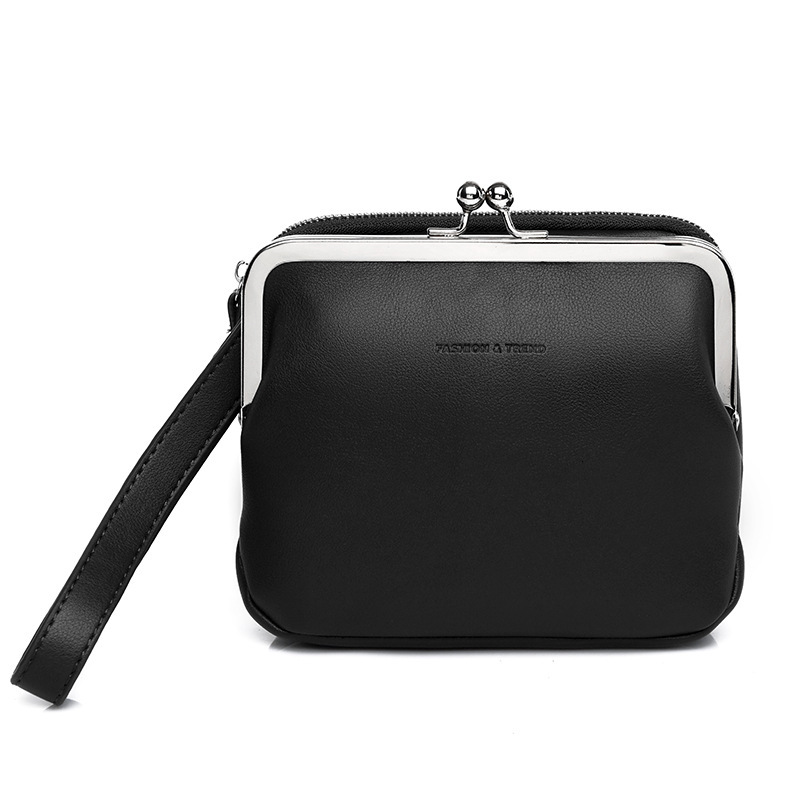 Bag Japan South Korea 2024 Summer New Crossbody With Simple And Fashionable Western Style Solid Color Women's Bag, Internet Famous Clip On Small 