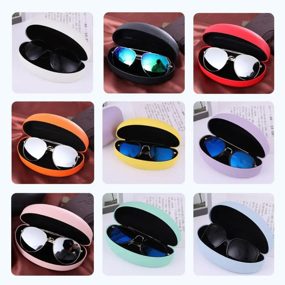 Fashion Leather Color Sunglasses Case Box Glasses Iron 250109
