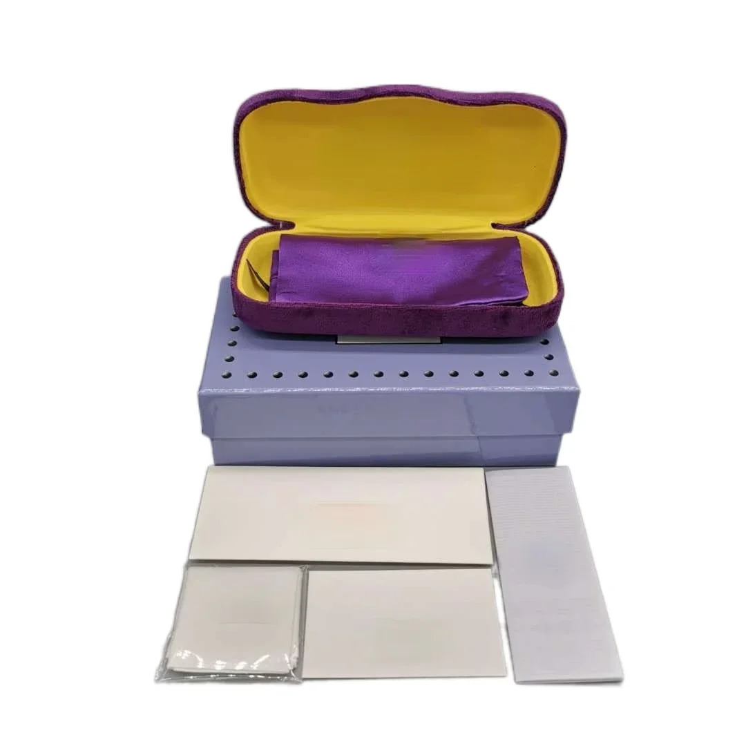 Color Deer Velvet Sunglasses Case Set Wholesale Highend Glasses Box 250109