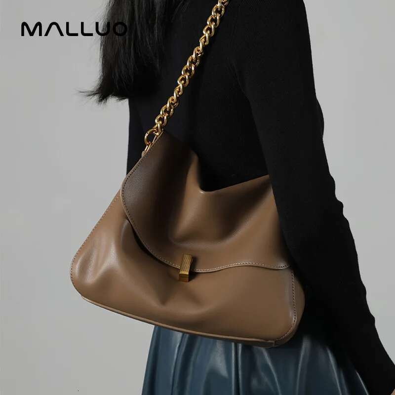 2025 Brand Women Leather Women's Fashion Single Shoulder Tote Bag Simple Cross-Body Purses And Handbags