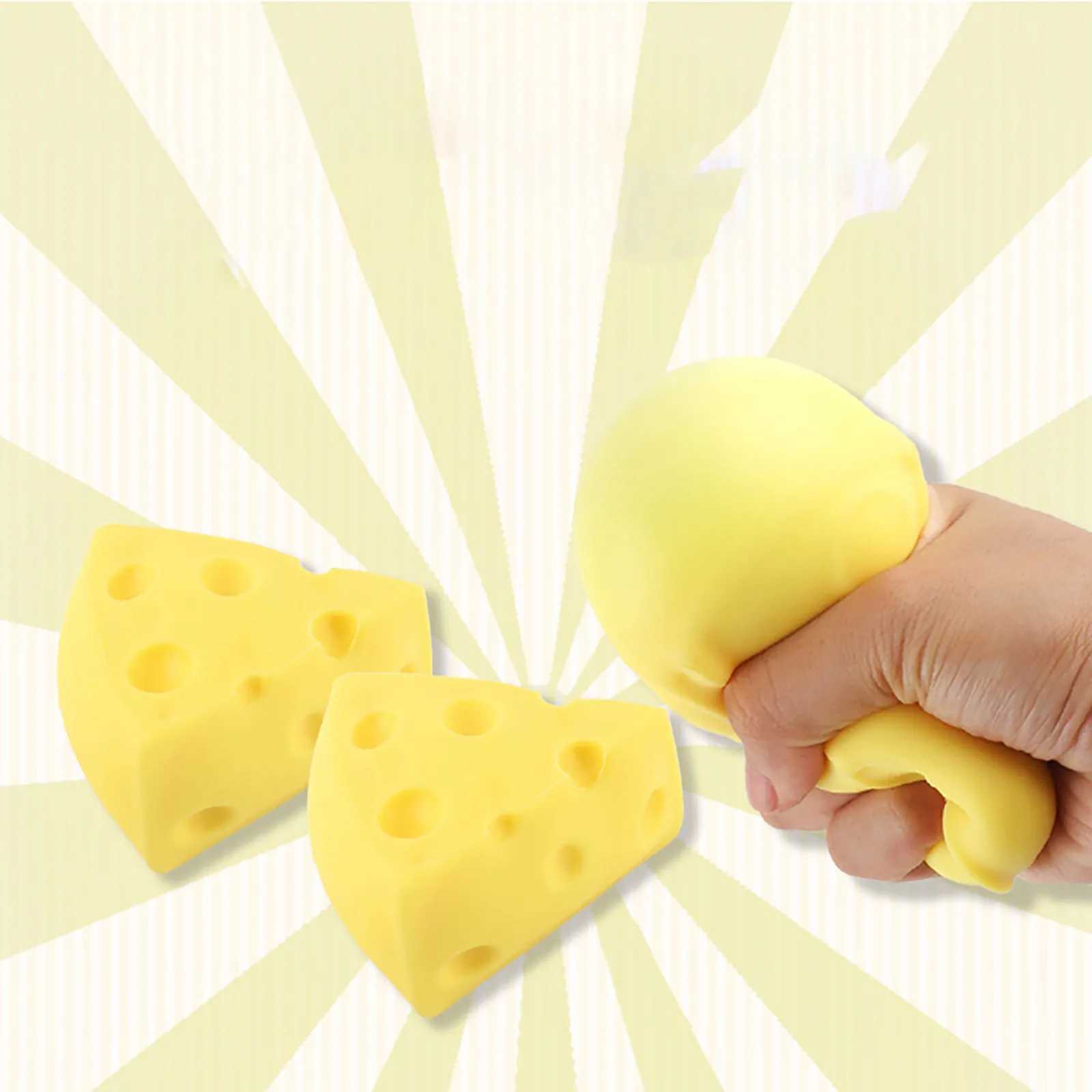 Squishy Toys Cake Squeeze Anti Stress Relief Squishies Toy For Kids Gift Cheese Butter Stick Peanut Kneading Taba