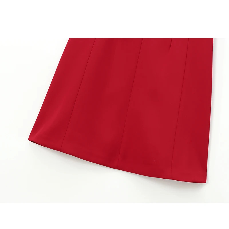 TRAF Womens Dresses Slip Sleeveless Cut Out Backless Sexy Short Woman Summer Fitted Party 250106