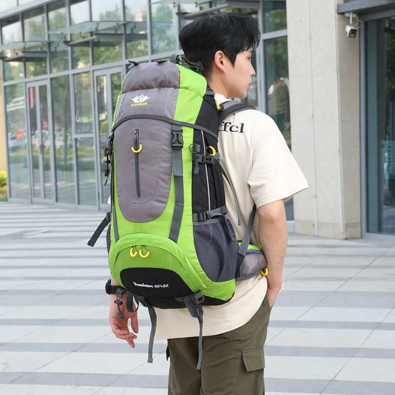 New Mountaineering Bag Sports Outdoor Backpack Waterproof Large Capacity Travel Bag Outdoor Hiking Bag 240920