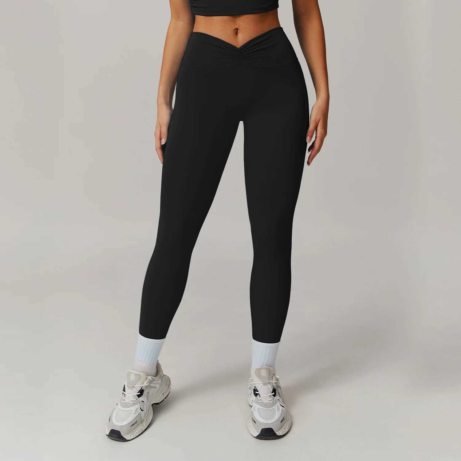 Womens Yoga Pants Gym Running Exercise Pants Leggings High Stretchy Butt Lifting Breathable Sports Pants bell-bottoms Leggings2XJ250109