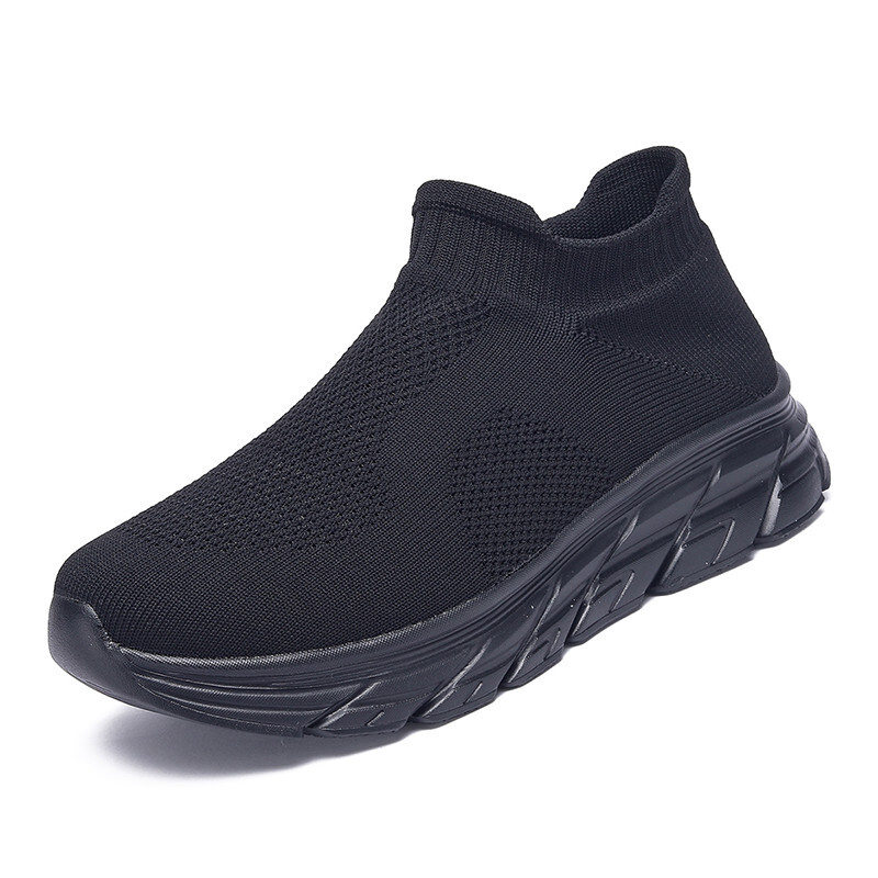 Ddmybear Hot Sale Fashion Running Sneakers For Women Breathable Socks Trainers Men Slip On Lightweight Sports Shoes Big Size Chinese Brand