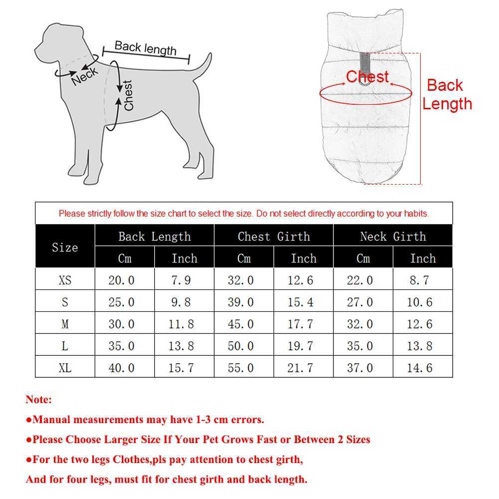 Winter Clothes For Small Medium Dogs Soft Padded Puppy Cat Jacket Coat With Fleece Chihuahua French Bulldog Outfits Pet CostumeXJ250109