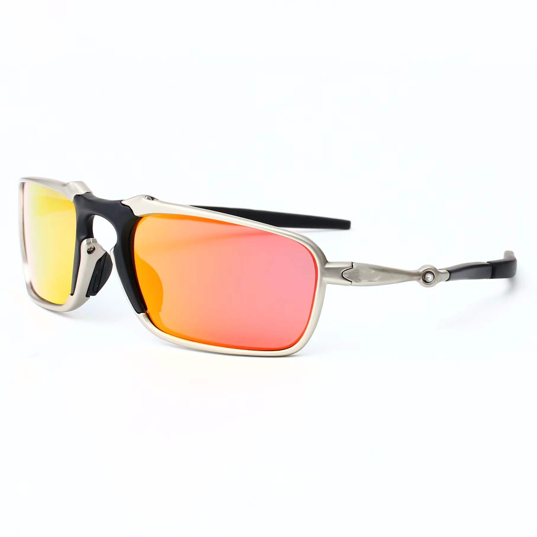 New Arrival X metal Sunglasses Men Women Polarized Glasses Cycling Riding Bike Goggles Sport Eyewear