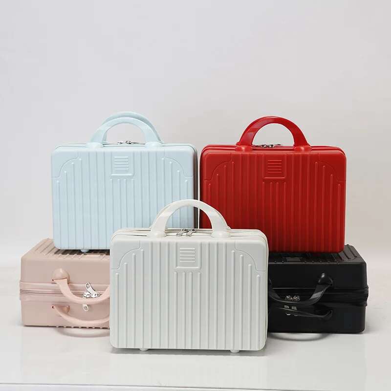 14 Inch Cosmetic Storage Makeup Cabinet, Box, Lightweight Carrying Case, Small Box With Hand Gift
