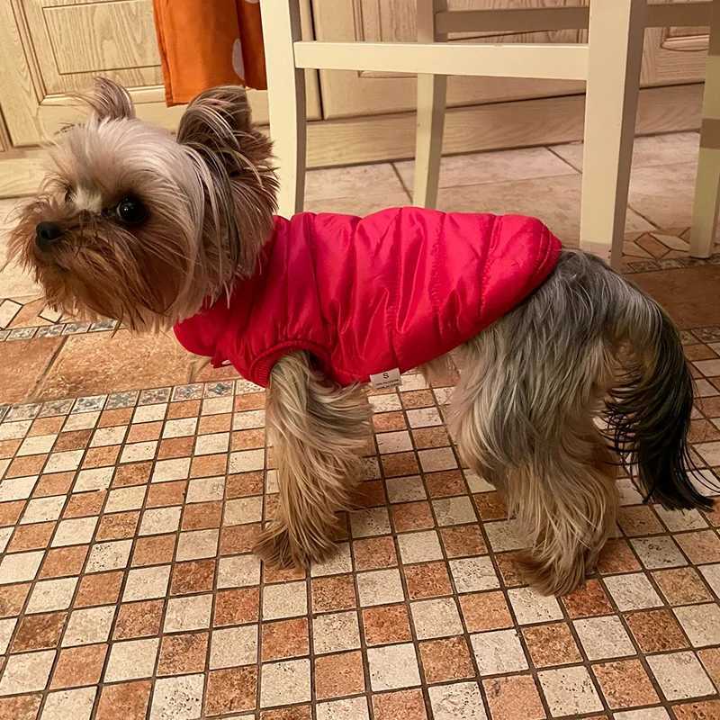 Warm Winter Dogs Clothes Puppy Dog Jacket Coats Chihuahua French Bulldog Outfits Vest Pug shih tzu Clothing Dog SuppliesXJ250109