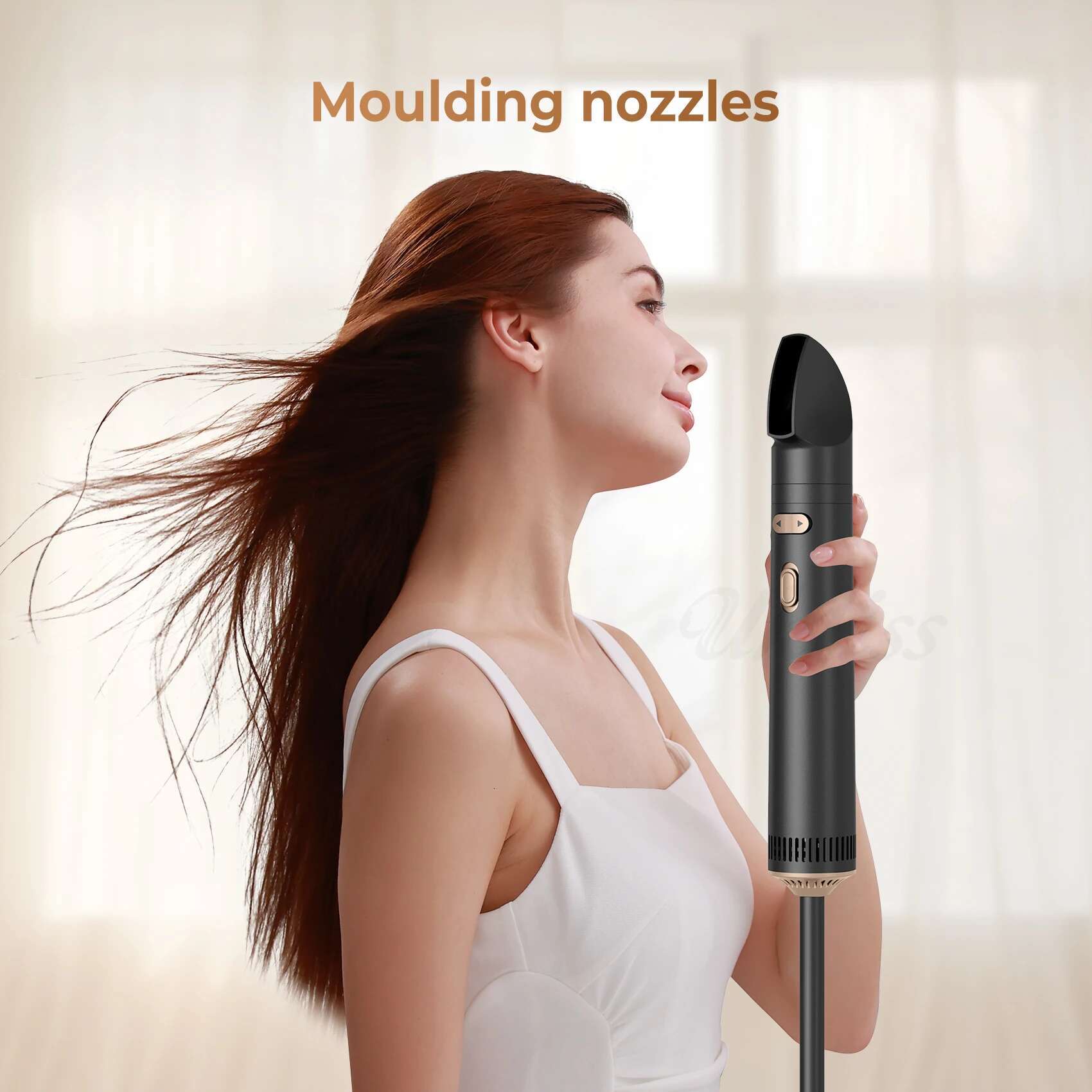 Round Hot Air Spin Set Auto Rotating Blow Dryer Brush for Straightening Drying Curg