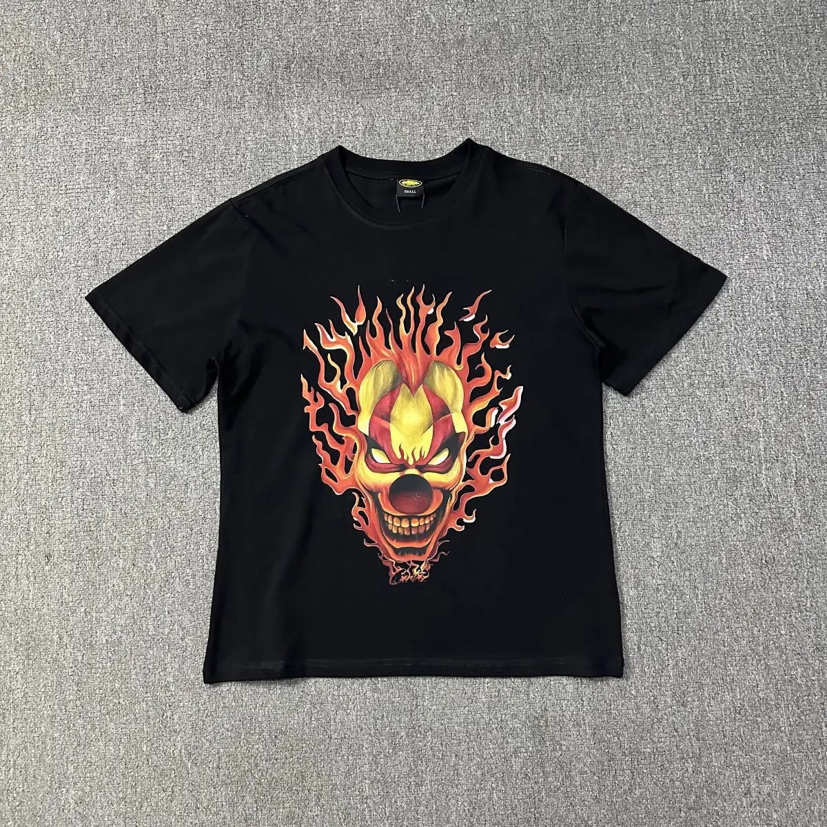 European and American Fashion Printed High Street Hip Hop Casual Highquality Shortsleeved Tshirt Men Women Alike 250106