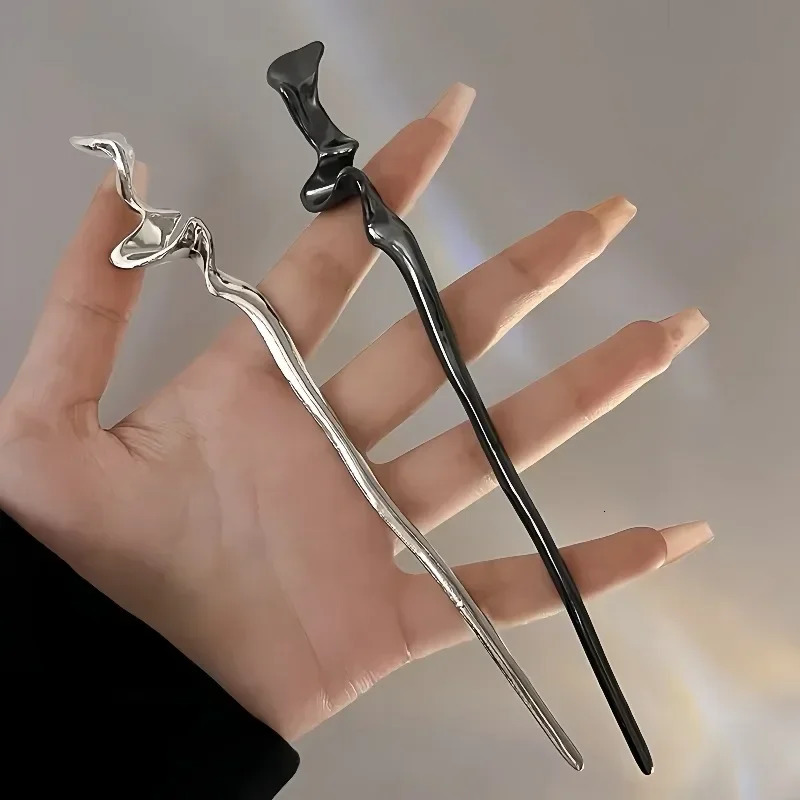Chinese Style Hair Sticks Vintage Chopstick Hairpin Clip Pin Headwear Wedding Headdress Jewelry Accessories 241228