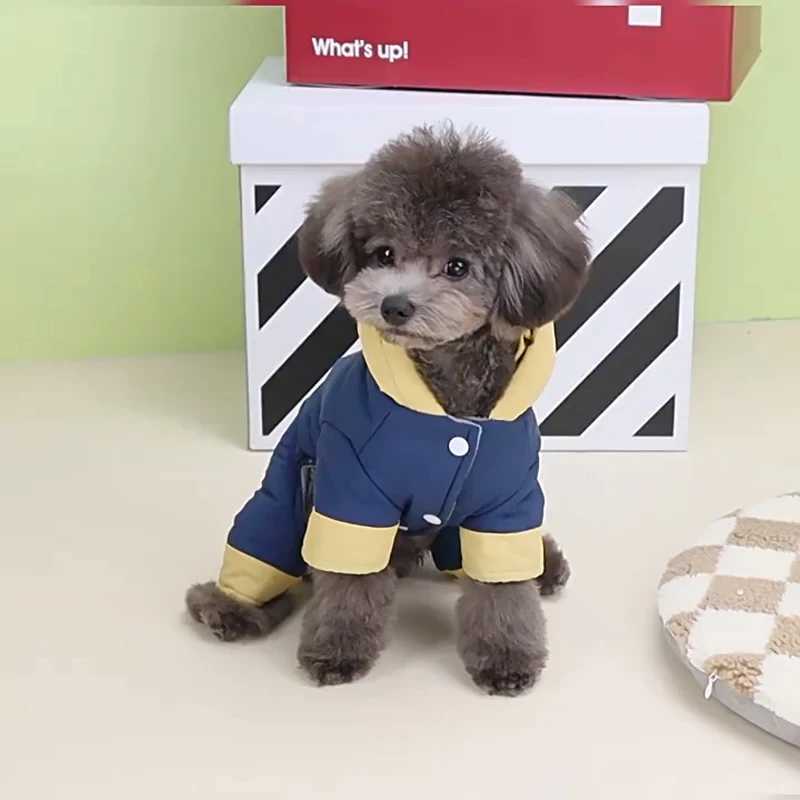 Thicken Warm Dog Jumpsuit Winter Dogs Clothes for Chihuahua Youkshire Coat Windproof Puppy Overalls Poodle Jacket Pet ApparelXJ250109