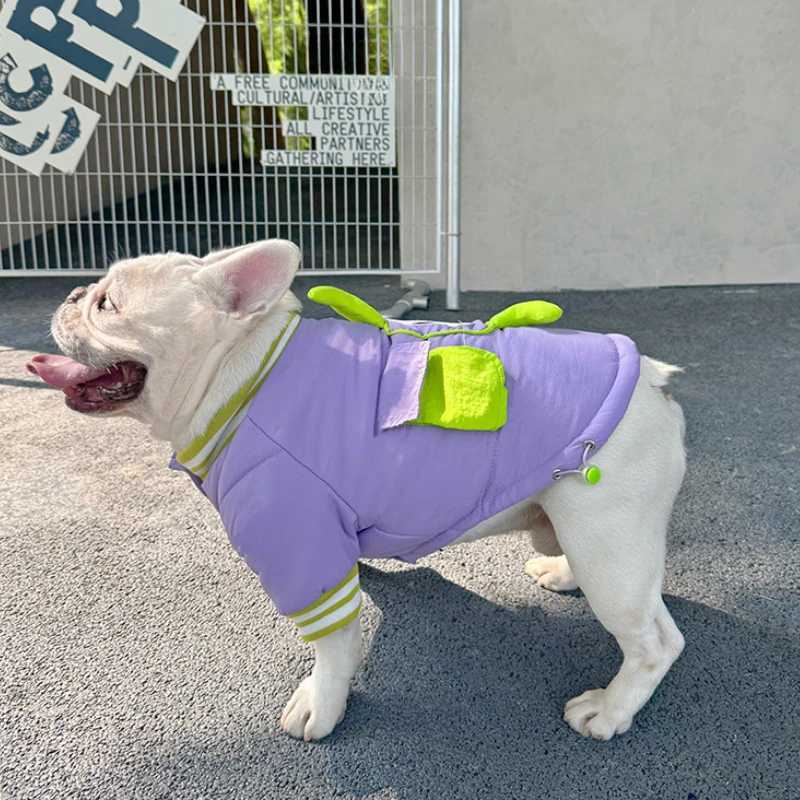 Pet Clothes Fall and Winter Puppy Warm Thickened Cotton ClothesXJ250109