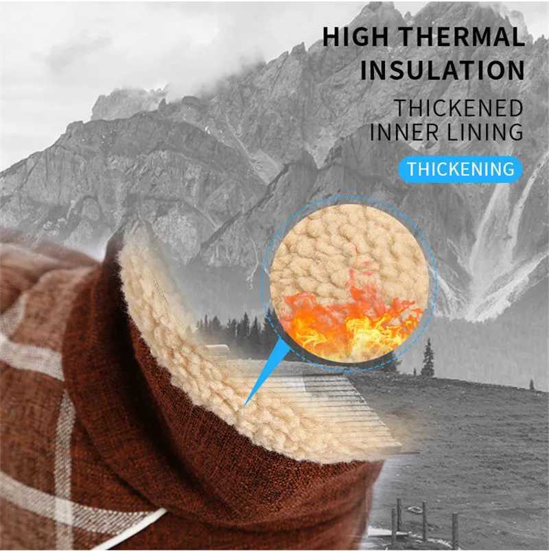 Dog Clothes Winter Thick Warm Dog Jacket for Small Large Dogs Reflective Windproof Pet Clothing Checked Strom Snow Dog Coat 3XLXJ250109