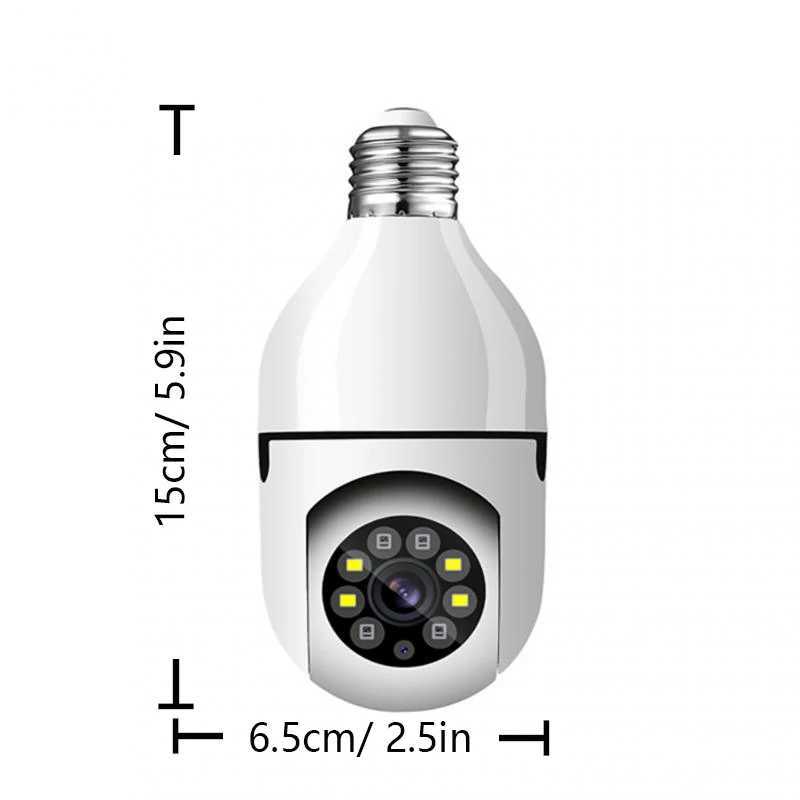 1080P HD E27 bulb monitoring camera anti-theft outdoor and indoor security monitor wireless WiFi camera night vision audio IP camera X250110