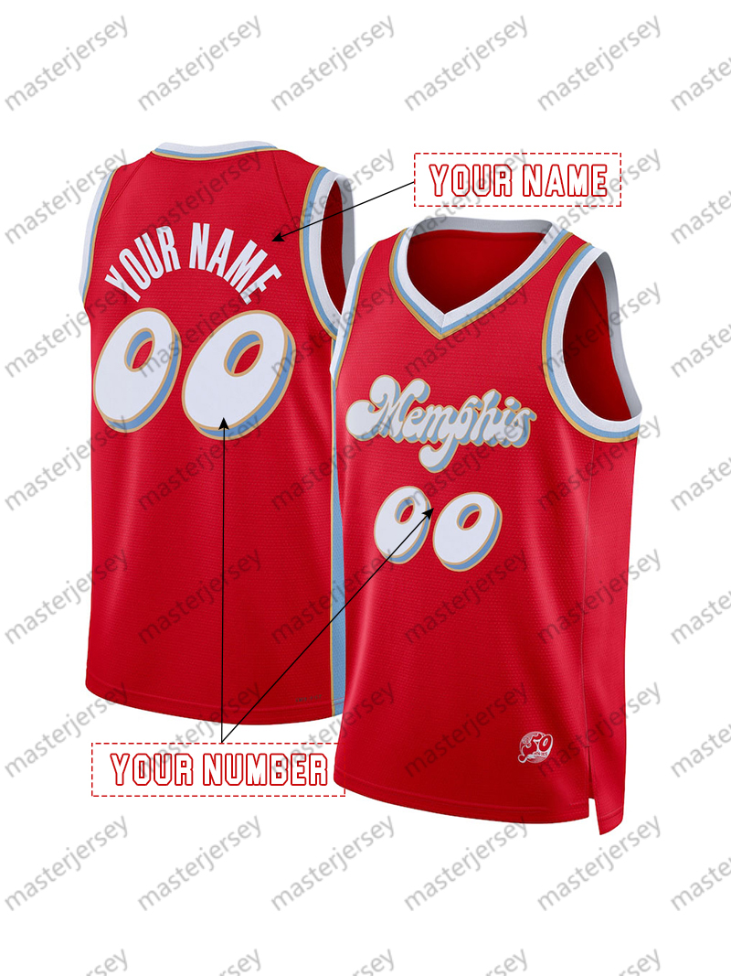2024/25 City Edition Basketball Jersey Morant Edey Jackson Jr. Bane Custom Jerseys Sweatshirt - Embroidered