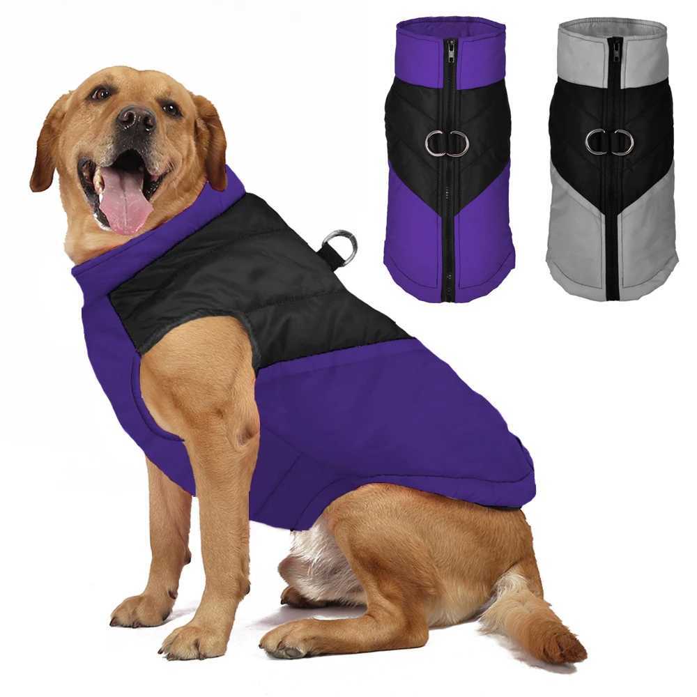 Big Dog Jacket For Small Medium Large Dogs Cats Winter Warm Clothes Waterproof Coat Labrador Golden Retriever Pug Pet OutfitsXJ250109