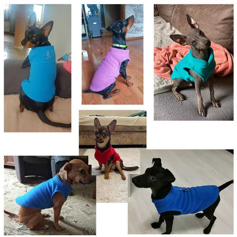 Winter Fleece Pet Dog Clothes Puppy Clothing French Bulldog Coat Pug Costumes Jacket For Small Dogs Chihuahua Vest Yorkie KittenXJ250109