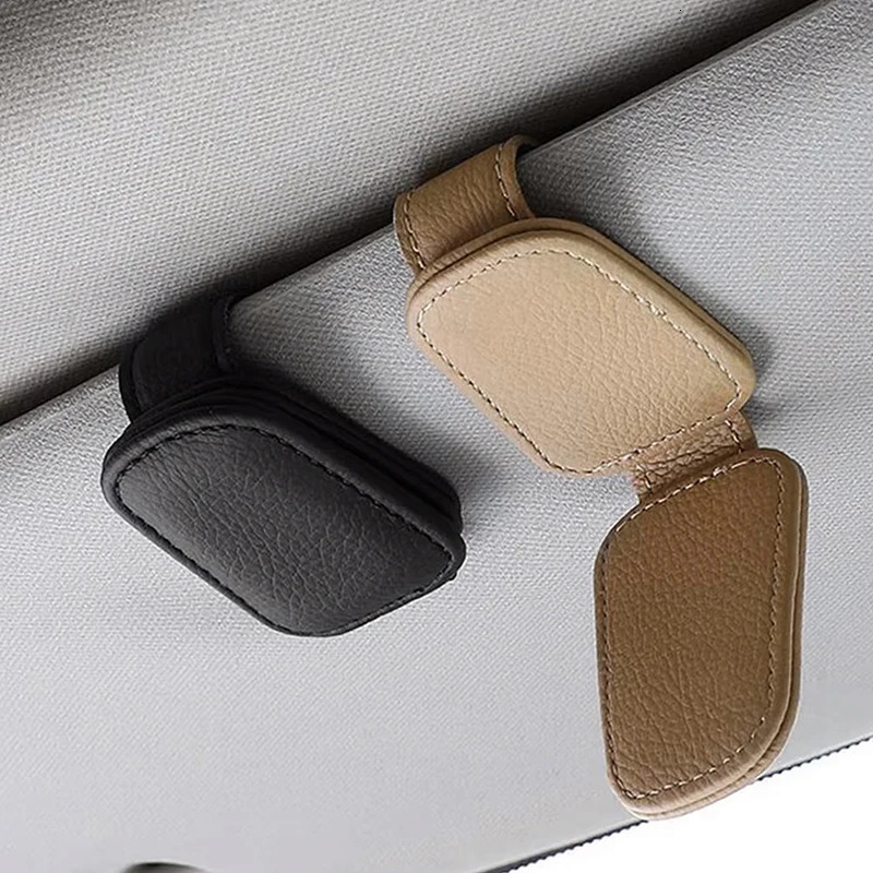 Car Sun Visor Sunglasses Clip Case Holder Accessories For Kia Morning Picanto Rio Stonic Sportage Ceed Optima 250109