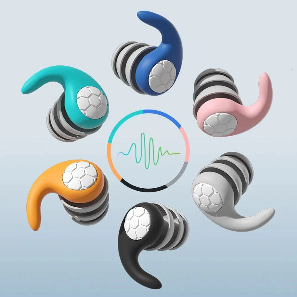 1Pair Sleeping Ear Plugs Noise Reduction Tapones Oido Ruido Soft Oordopjes Earplug Waterproof Para Dormir Earplugs 250108