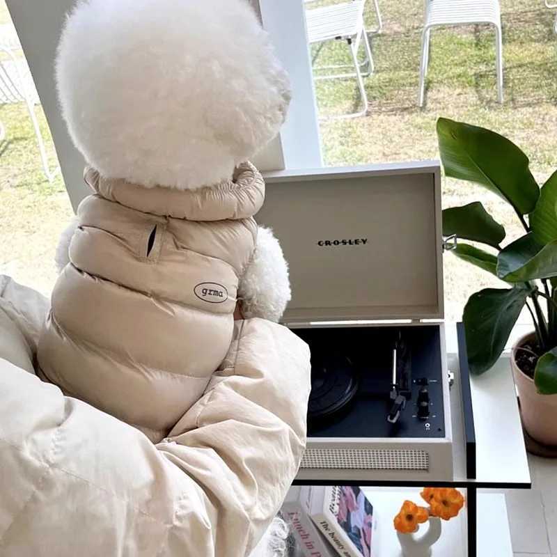 Luxury Dog Jacket Waterproof Solid Dog Clothes Dog Warm Coat Chihuahua French Bulldog Bichon Clothing Pet Supplies Girl Dog VestXJ250109