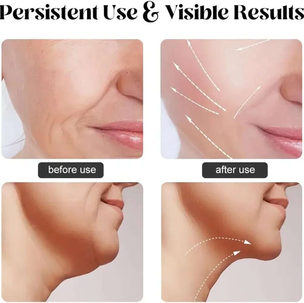 EMS Neck Face Beauty Device Facial hine Skin Tighten Reduce Double Chin Anti Wrinkle Remove Lifting Massager SkinCare