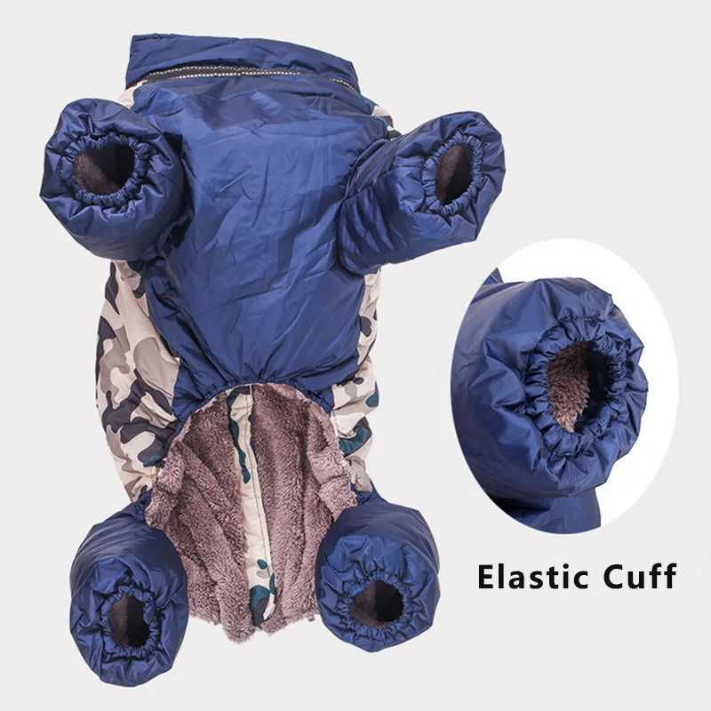 Winter Warm Dog Jacket For Large Dogs Waterproof Big Dog Jumpsuit Clothes Labrador Doberman Coat Clothing For Medium Large DogsXJ250109