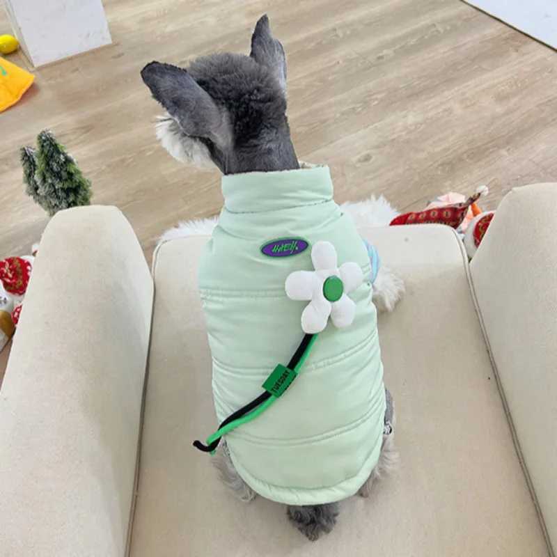 Pet clothes autumn and winter dog cat thermal vest cotton-padded clothesXJ250109