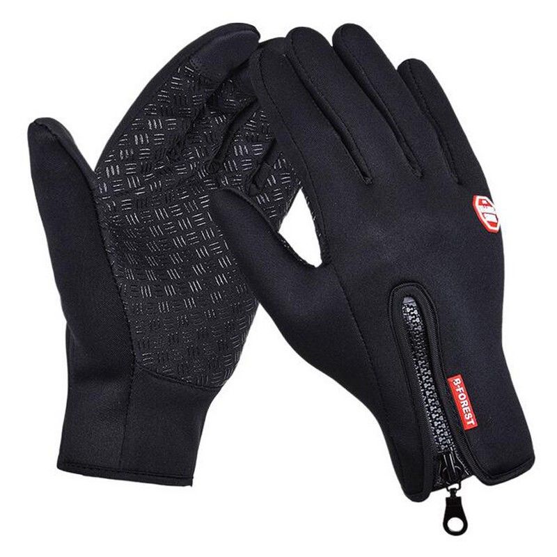 Windproof Touchscreen Cycling Gloves Full Finger Sport Motorcycle Riding Warm Glove For Men Women