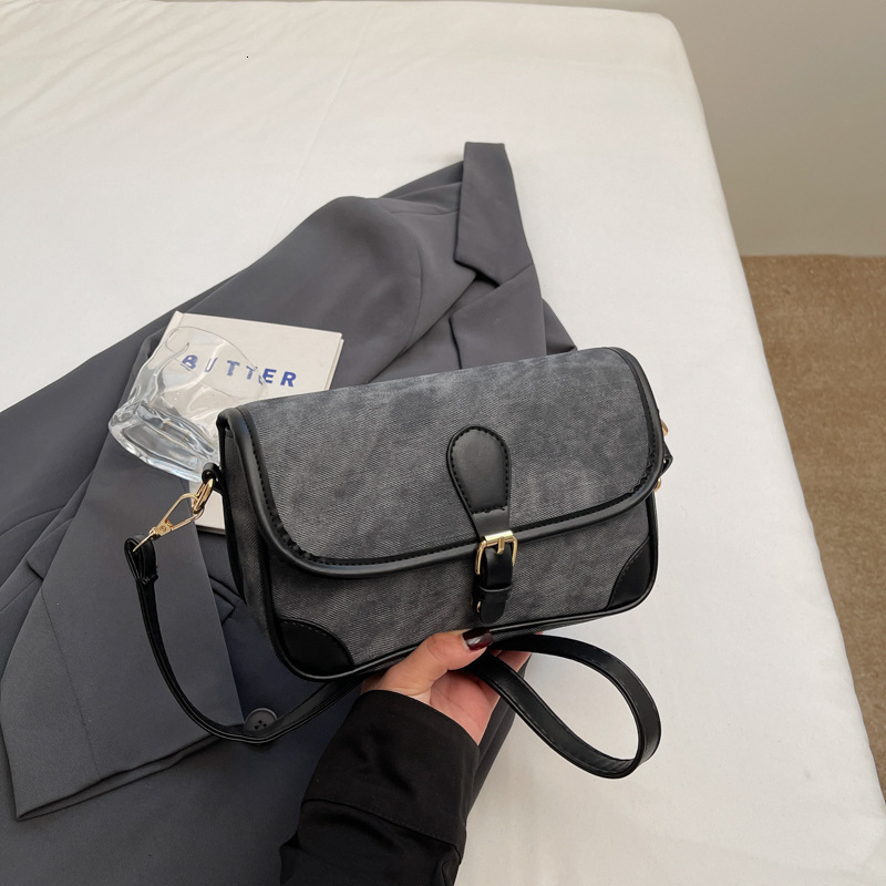 Bag New Crossbody Niche Shoulder Bag, Versatile, Simple Handbag, Trendy, High-End Women's Bag