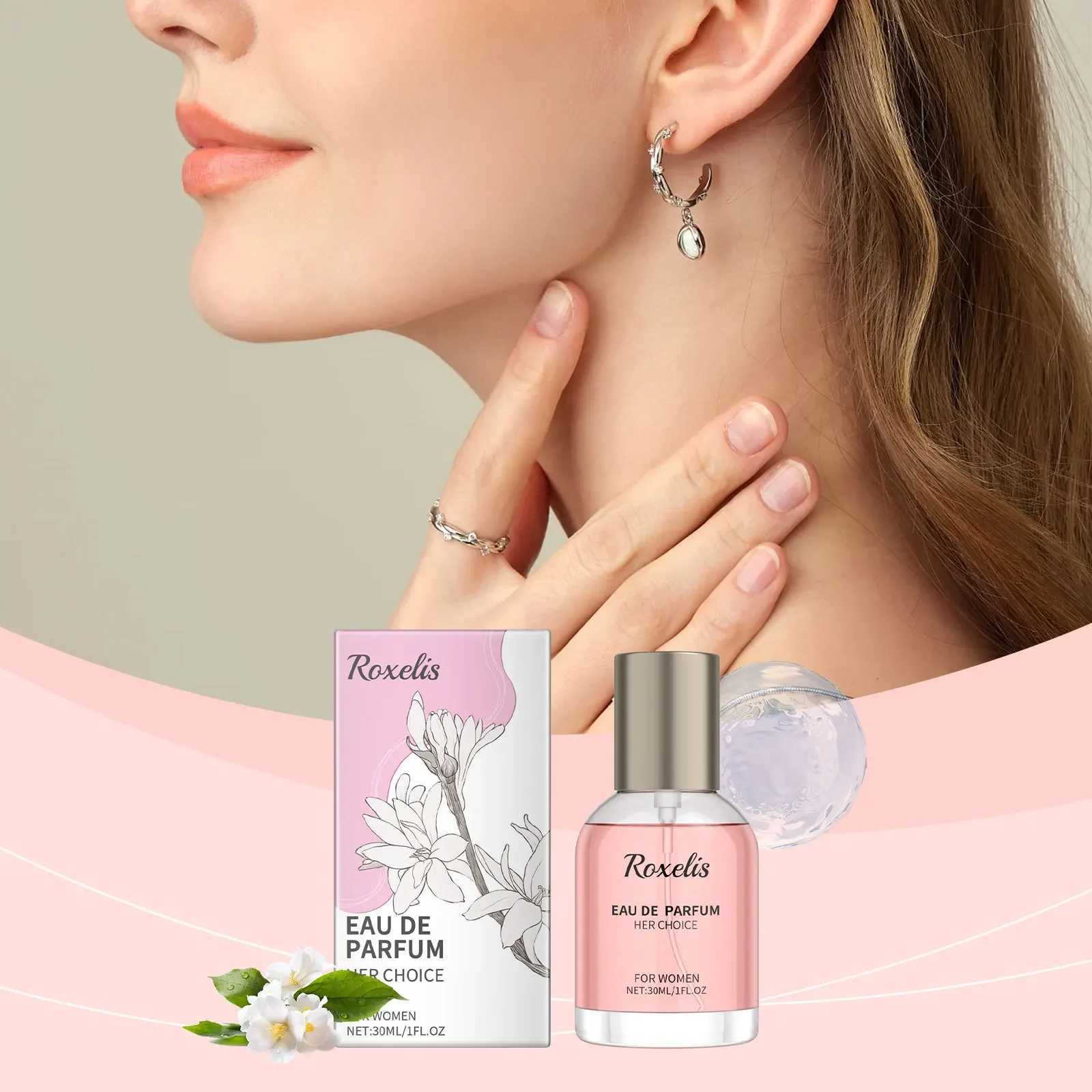 Womens elegant perfume Persistent floral fragrance Fresh Exudes Gentle and charming relieving dating light perfume Sweet perfume De Toilette W250110