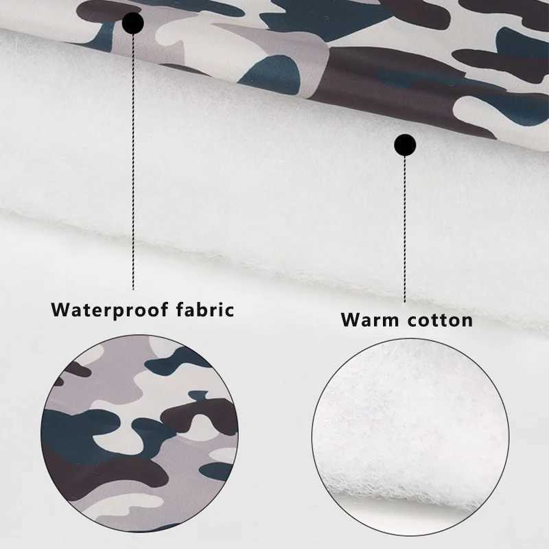 Winter Warm Dog Jacket For Large Dogs Waterproof Big Dog Jumpsuit Clothes Labrador Doberman Coat Clothing For Medium Large DogsXJ250109