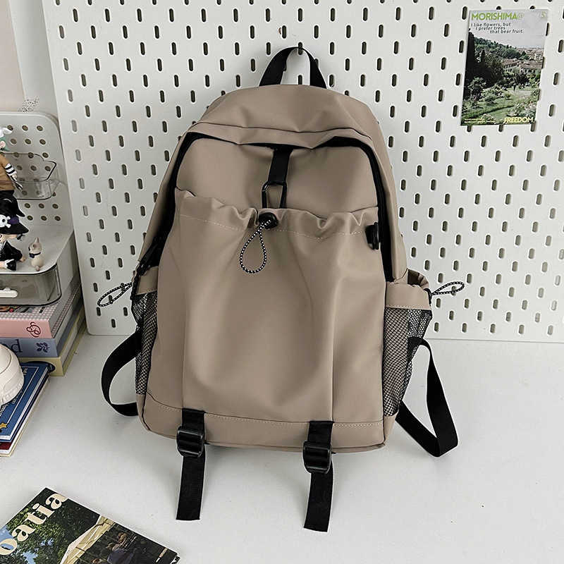 Lightweight waterproof multi pocket unisex style men's and women's backpacks for commuting and travel, large capacity backpacks for students