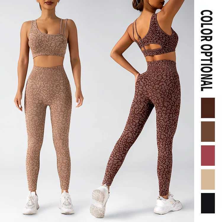 Yoga Set Leggings And Tops Fitness Sports Suits Gym Clothing Yoga Bra Seamless Leggings Running Women Tops PantsXJ250109