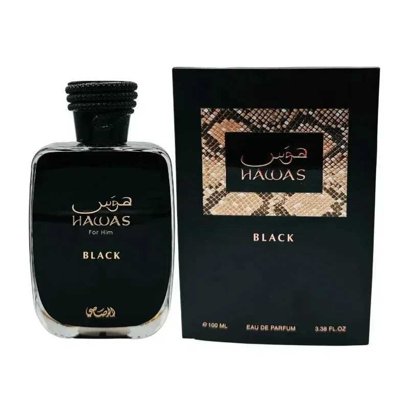 Original Hawas Mens EDP spray 100ml Durable Signature Premium Arab Elegant Fresh Luxury Mens perfume W250110