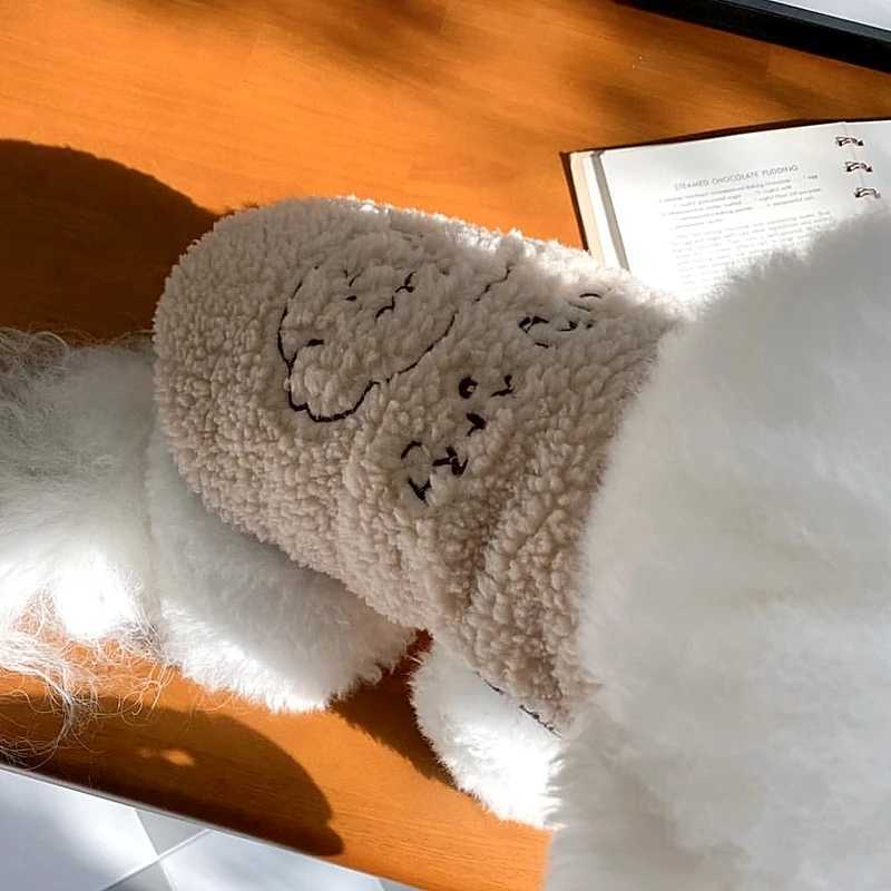 Pet Cotton Coat Teddy Animal Embroidery Vest Small Dog Winter Thickened Jacket Warm Dog Clothes Popular Open Button ShirtXJ250109