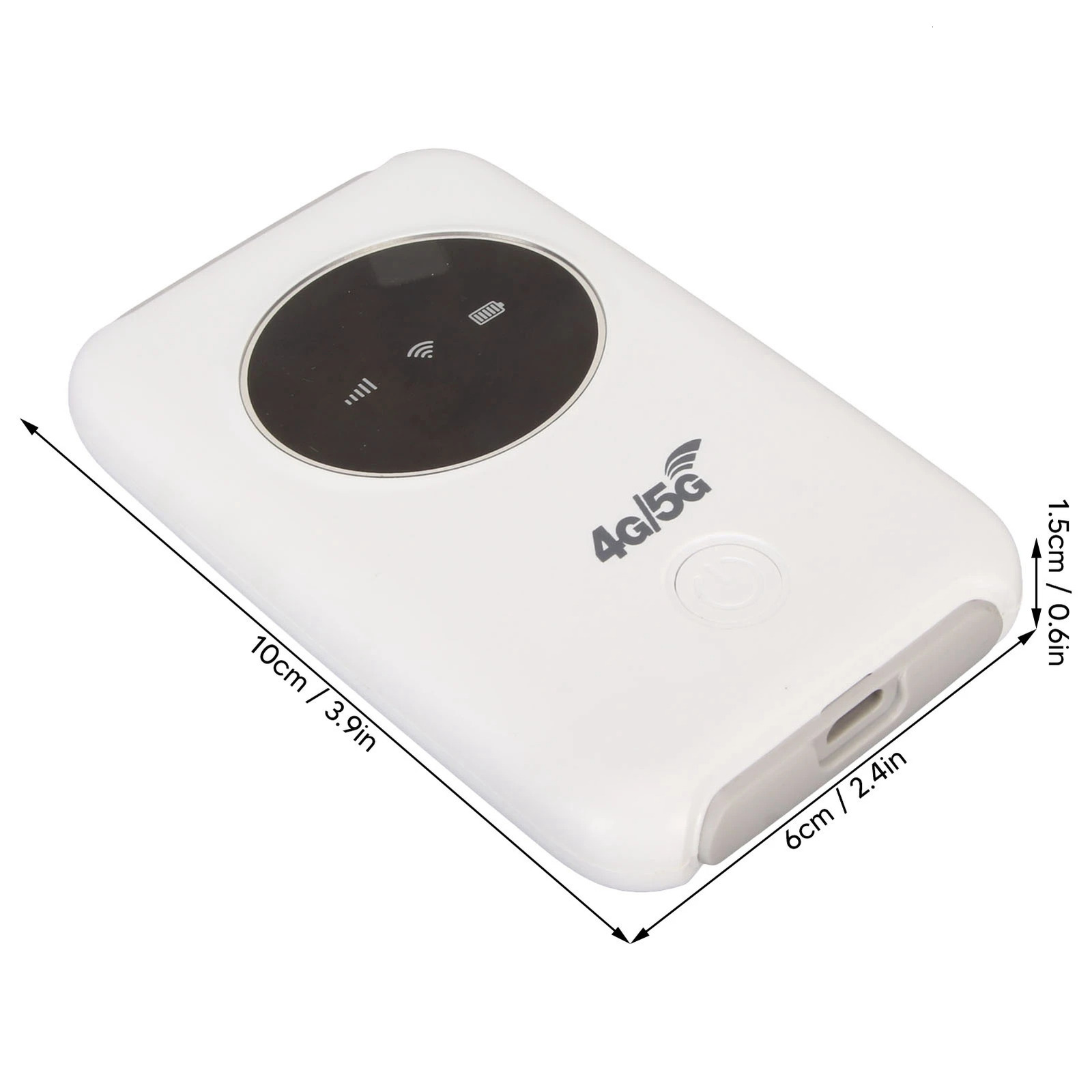 4G LTE USB WiFi Modem 300Mbps Unlocked WiFi Micro SIM Card Slot Built in 3200MAh Wireless Portable WiFi Router 250107