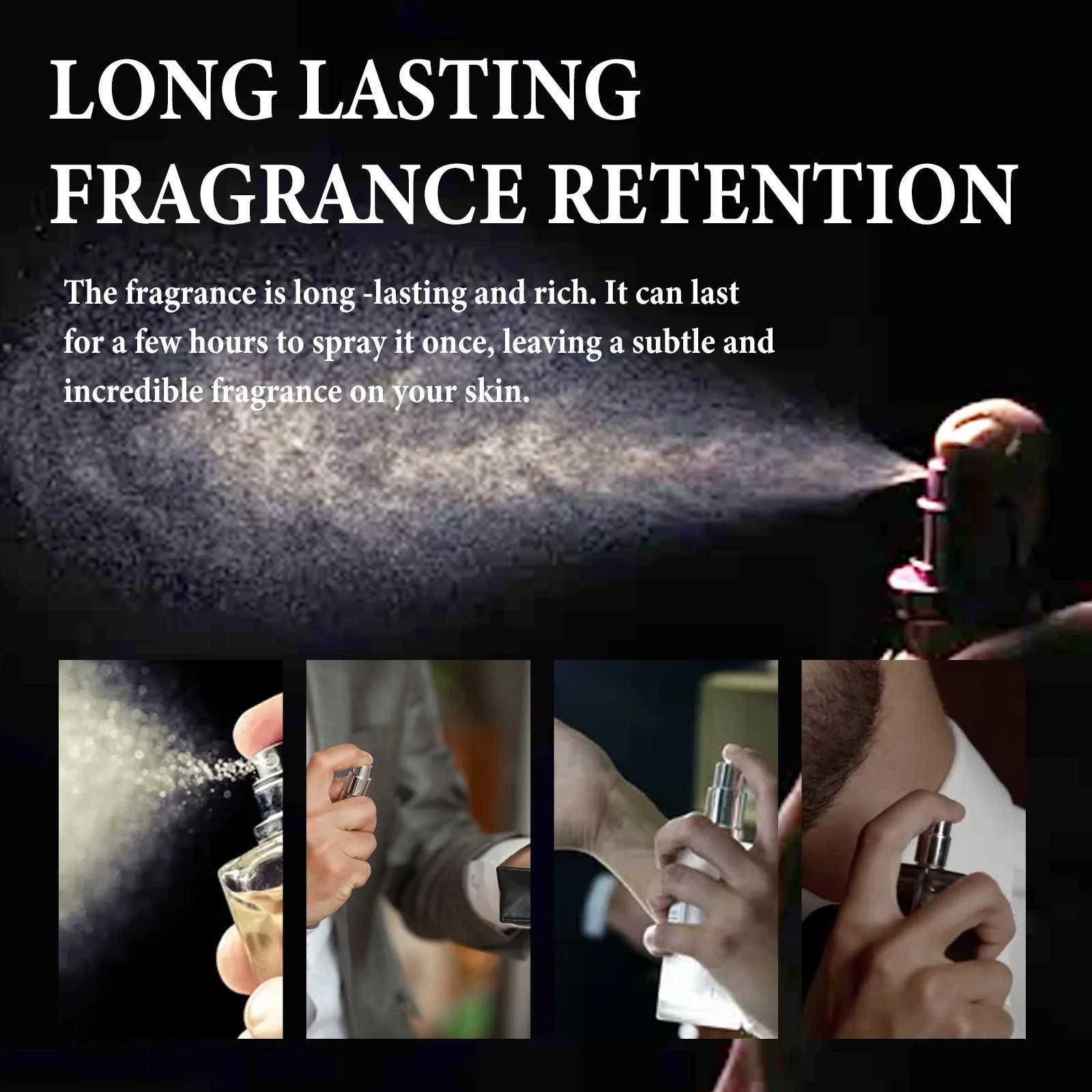 Mens romantic perfume elegant lasting fresh perfume sexy temptation EXUDES charming dating perfume body spray W250110