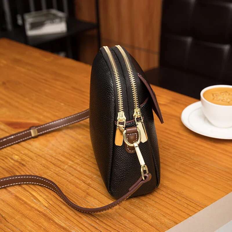 Crossbody Shoulder Messenger Bag Strap For Ladies Casual Girls New Fashion Handbag Phone Women's Genuine Pu Leather Small