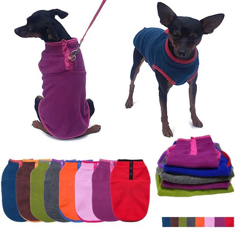 Autumn Winter Soft Puppy Cats Coat Warm Fleece Vest for Small Medium Dogs Clothes Chihuahua French Bulldog Costume Pet WaistcoatXJ250109