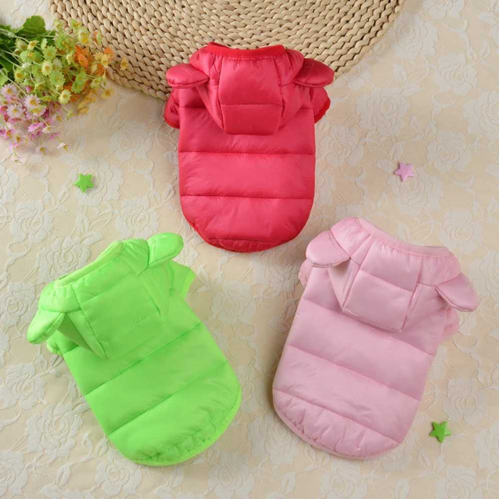 Autumn Winter Pet Clothes For Small Medium Dog Hoodie Coat Puppy Thick Warm Jacket Chihuahua French Bulldog ClothesXJ250109