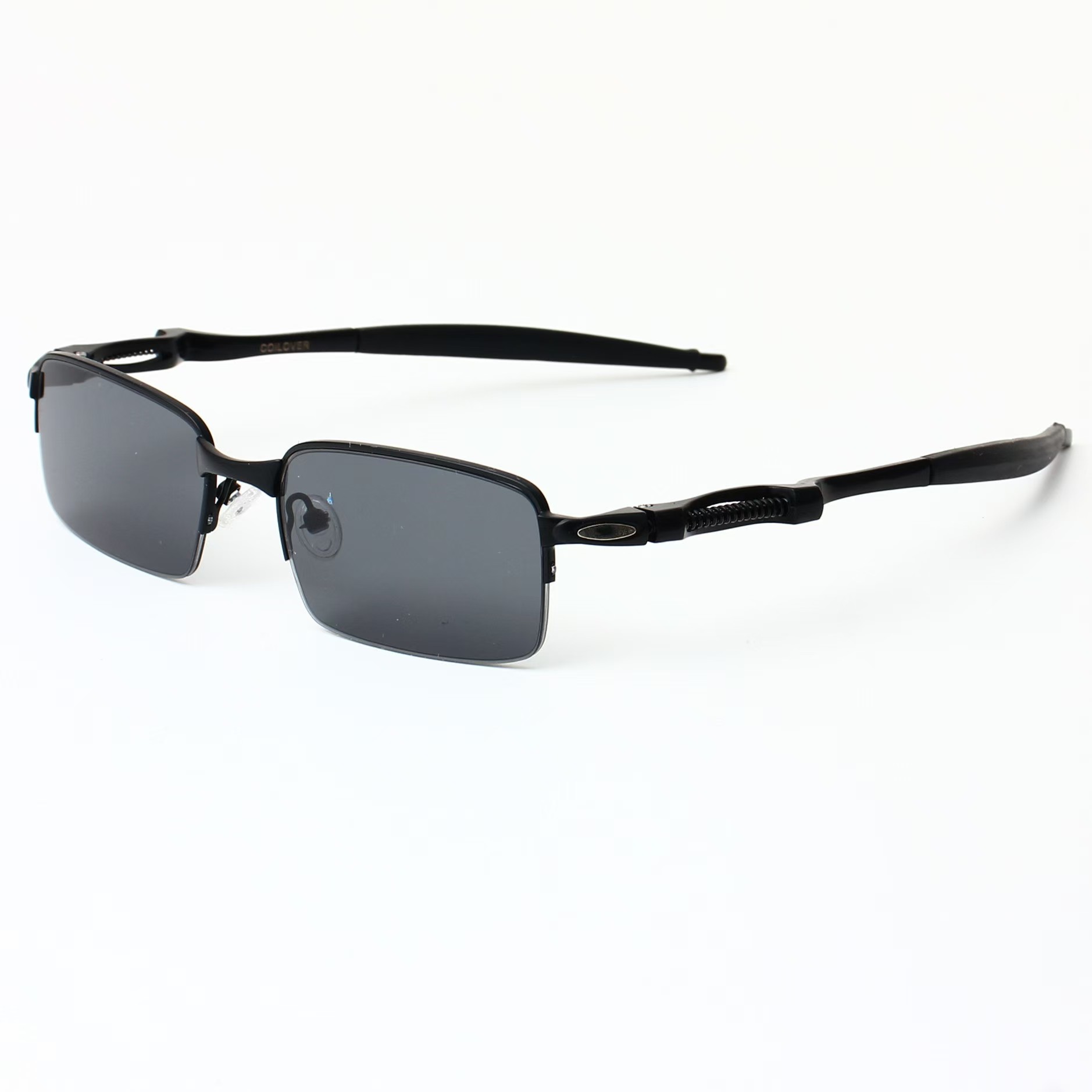 Trendy new outdoor sports cycling glasses frame retro anti myopia glasses for men and women half frame sunglasses