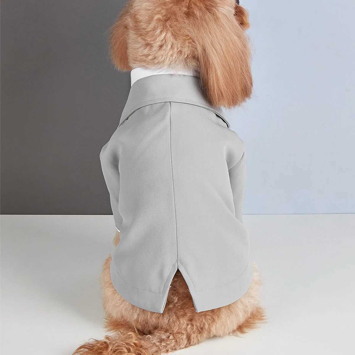 Dog Tuxedo Teddy Bichon Small Dog Costume Wedding Festival Classic Casual Suit French Bulldog Clothes TuxXJ250109