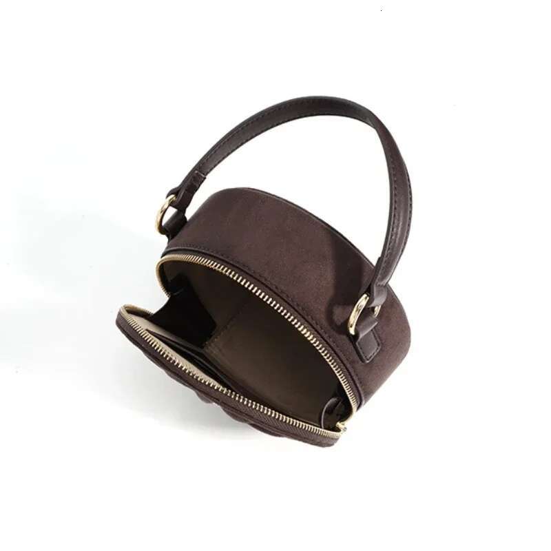 Women Designer Small Circular Ruched Handbags 2024 Fashion Chain Female Shoulder Crossbody Bag Girl Tote Phone Bags Purse